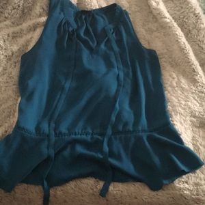 Teal blouse